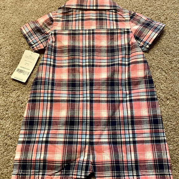 NEW • 5pc Baby Boys Lot • 6mo • Short Sets & Romper - Picture 7 of 10